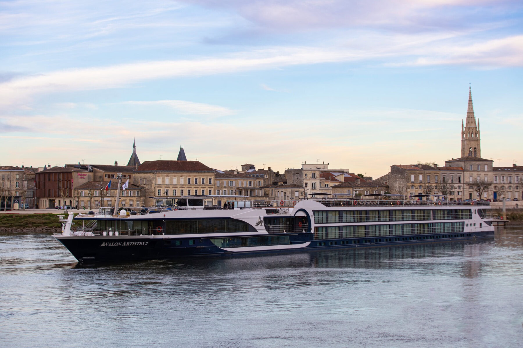 Avalon Artistry II river cruise ship sailing through scenic European waters a great option for First Time River Cruisers.